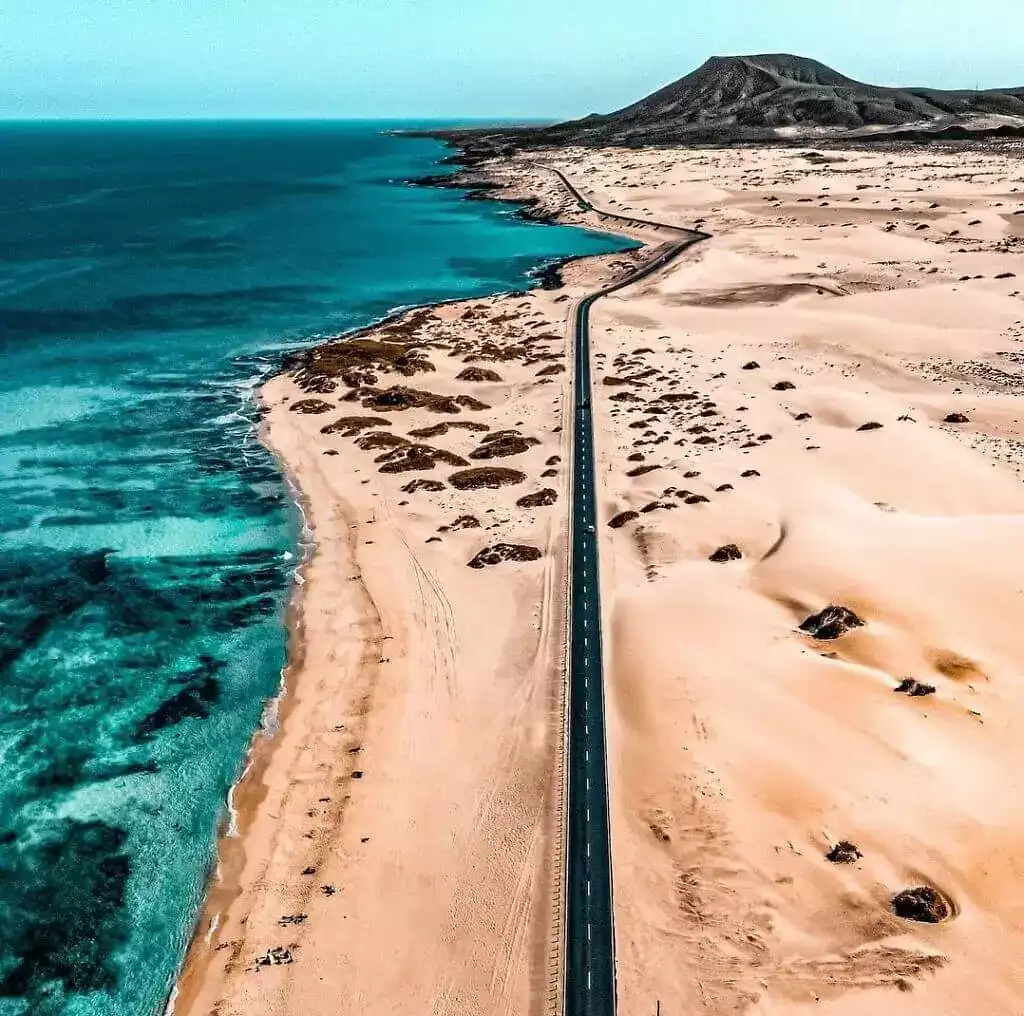 Fuerteventura road Fuerteventura road