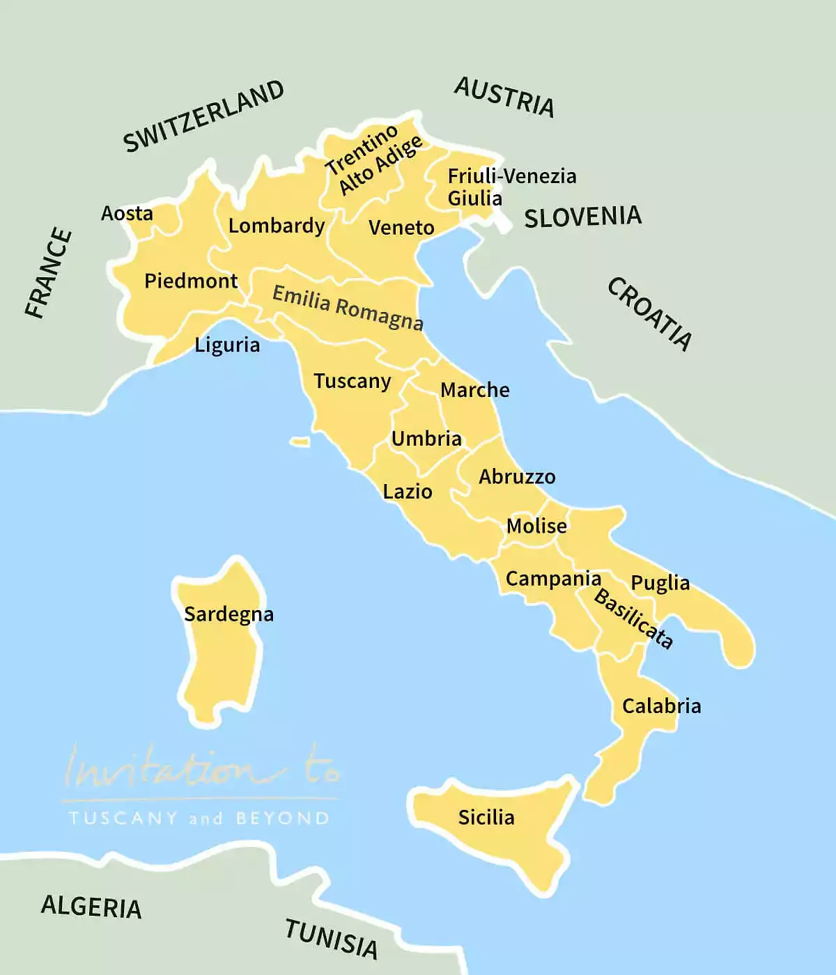 Italy Map Italy Map